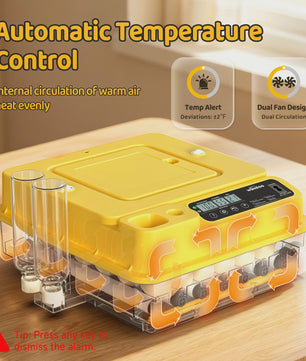 Automatische Broedmachine 288 Eieren - Volledig Automatisch met Temperatuur-, Water- en Keerfunctie - Geschikt voor Kip, Eend, Gans, Kwartel, Duif, Schildpad