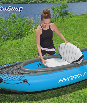 Bestway Hydro-Force Opblaasbare Vis Kajak - Duurzaam PVC, Draagbaar & Lichtgewicht