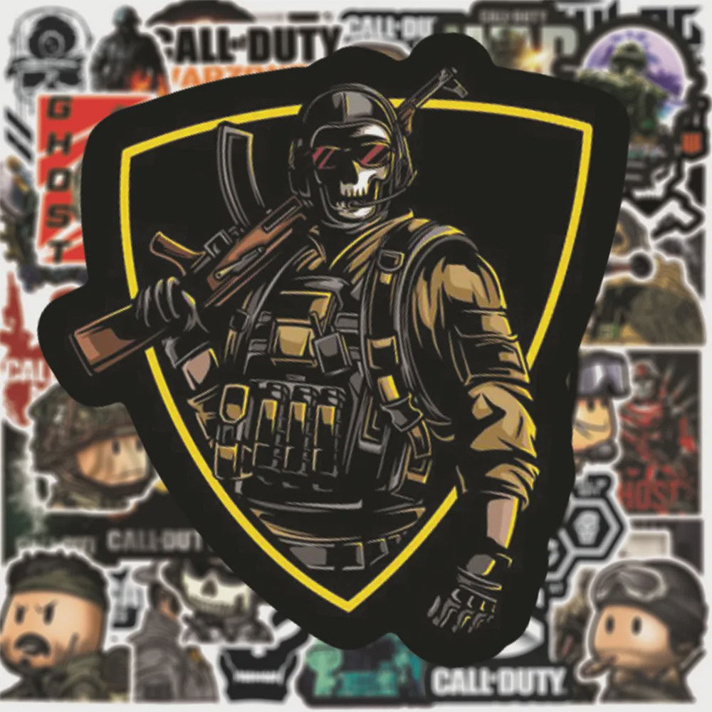 Call of Duty Game Stickers: 10/30/50/100 Stuks Waterdichte Graffiti Decals voor PC, Laptop & Meer