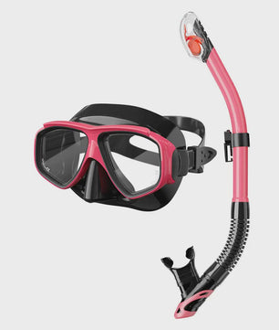 Professionele Anti-Condens Duik- en Zwemmasker met Snorkelset voor Volwassenen - UV-bescherming, Siliconen