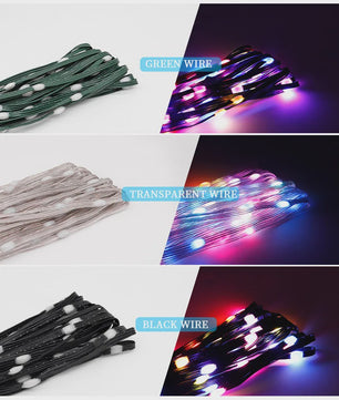 WS2812B Adressable RGB LED Stringverlichting met USB Controller - Waterdicht & App Bedienbaar