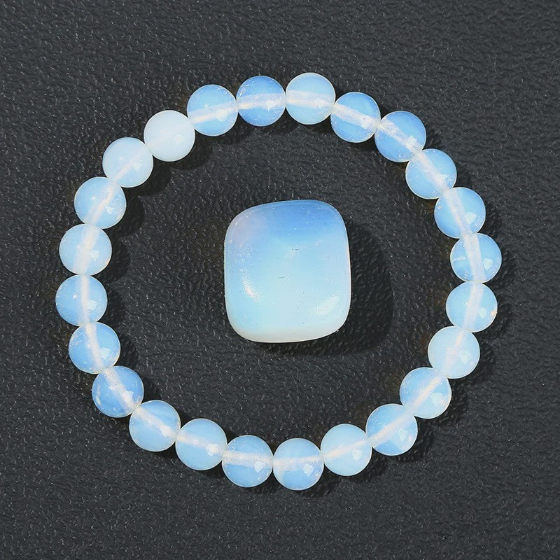 Natuurstenen Kralen Armband - Lapis Lazuli, Amethist, Rozenkwarts & meer