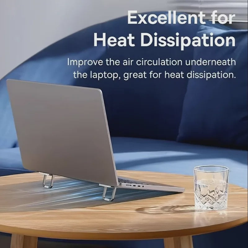 Set van 2 Laptopstandaards: Ergonomisch Werken & Verbeterde Koeling