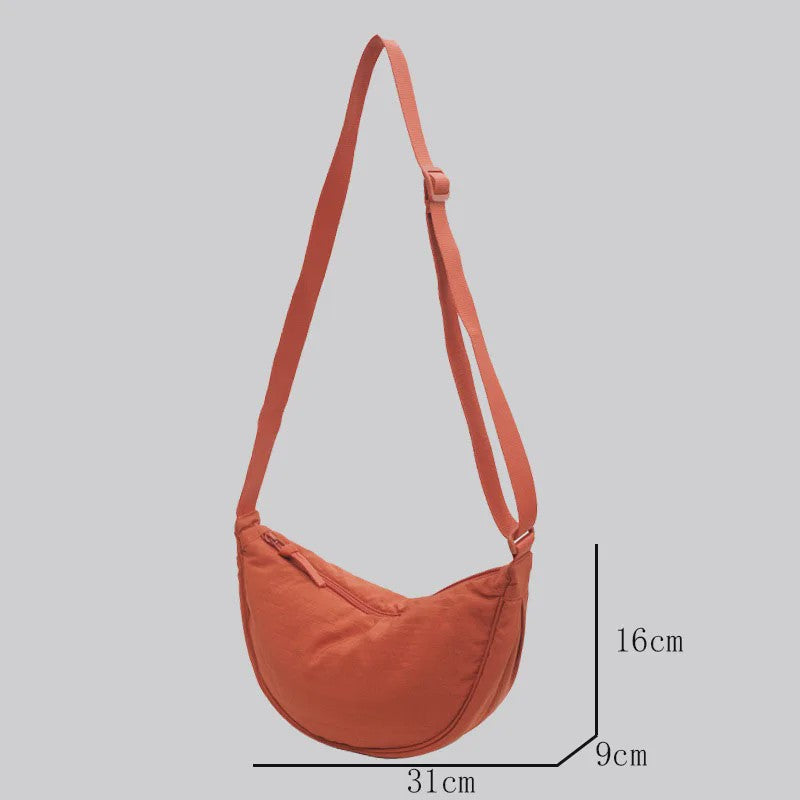 Casual Nylon Hobo Crossbody Tas Dames - Grote Capaciteit Schoudertas voor Reizen