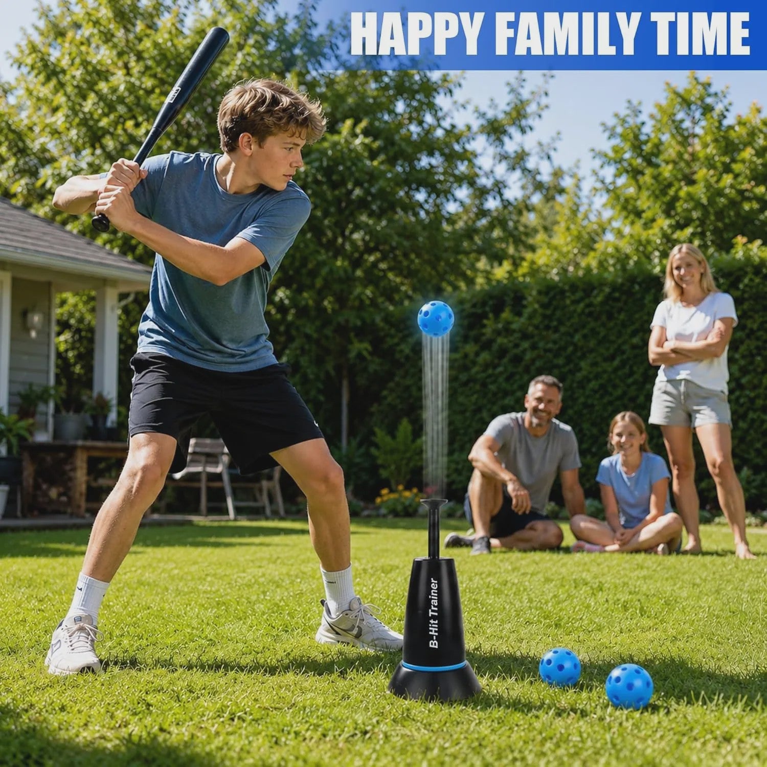 Baseball & Softball Slagtraining Tee: Solo Oefenen Zonder Werper
