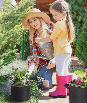 Planten Kweekzakken 2-10 Gallon - Ademend Vilt met Handvatten