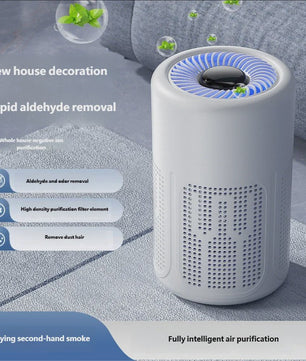 HOMEFISH USB Luchtzuiveraar met Negatieve Ionen - Verwijdert Formaldehyde & Geurtjes