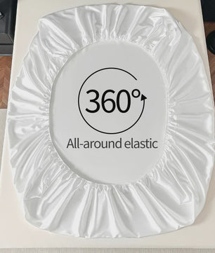 Satijnen Hoeslaken met 360° Elastische Band - Luxe en Comfortabel Beddengoed