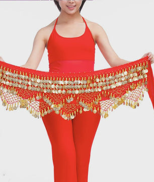 Buikdans Heupketting met Munten - Dansgordel voor Danseressen