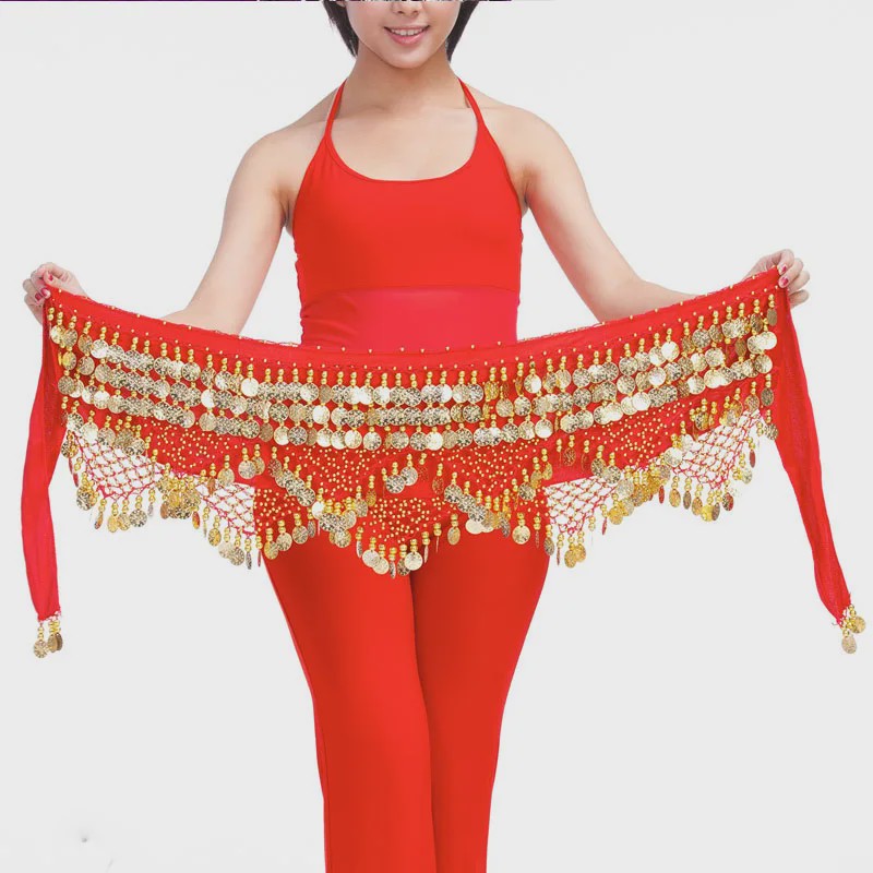 Buikdans Heupketting met Munten - Dansgordel voor Danseressen