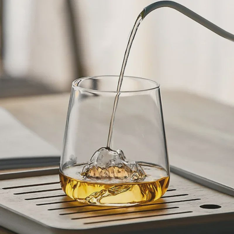 Unieke IJsberg Waterkan 2000ml met 4 IJsberg Glazen 370ml - Creatieve Drinkset