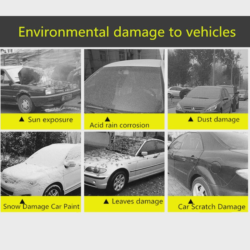 Universele Autohoes Outdoor - Waterdicht, Zonwerend, Stof- en Sneeuwbestendig