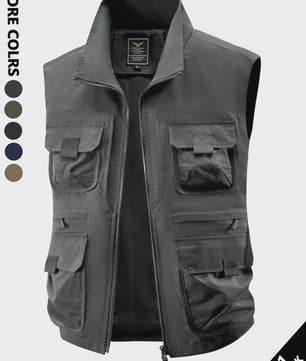 Herfst/Winter Casual Werk Vest - Winddicht & Warm voor Mannen