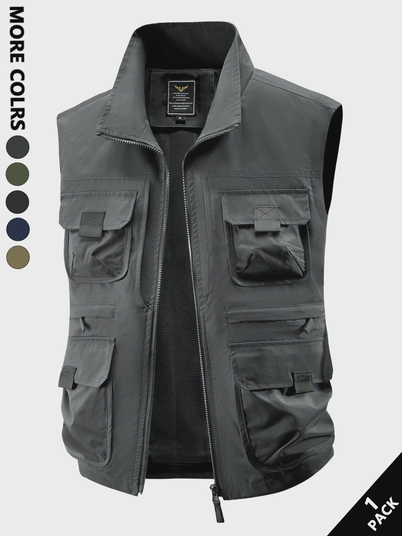 Herfst/Winter Casual Werk Vest - Winddicht & Warm voor Mannen