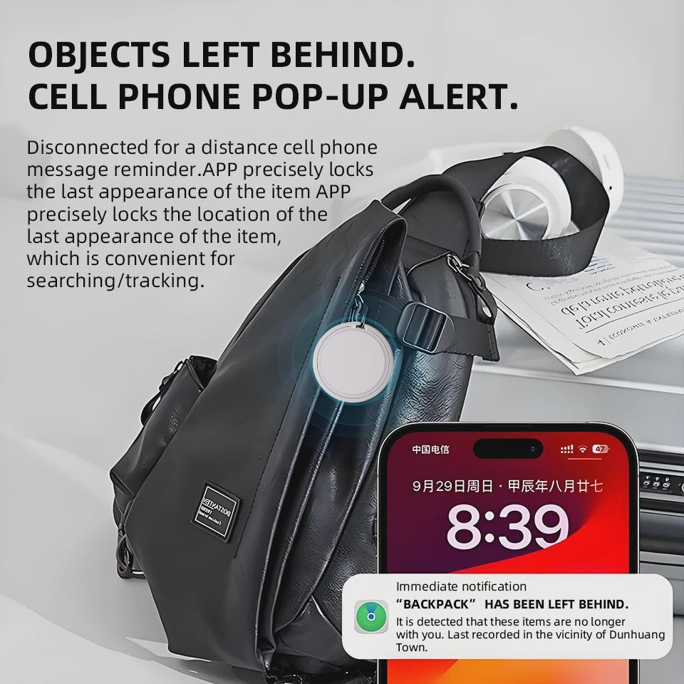 Slimme GPS Tracker Tag - Anti-diefstal & Verlies Locator voor Sleutels, Fietsen, Huisdieren & Meer