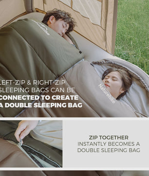 Naturehike Ultralichte 4-Seizoenen Slaapzak - Waterdicht & Comfortabel voor Outdoor Avonturen