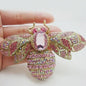 Luxe Bijen Broche met Kristallen - Vintage Baroque Stijl