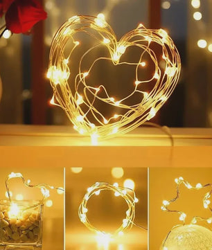 Waterproof LED Lichtketting - 1M t/m 10M - Feestelijke Decoratie voor Binnen & Buiten