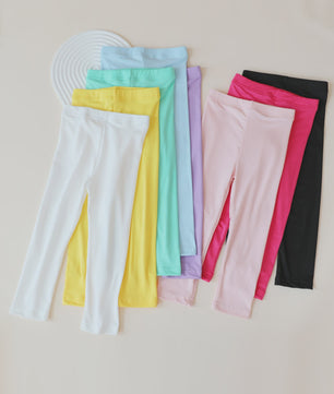 Zachte Kinder Leggings voor Meisjes - Elastisch & Kleurrijk - Dagelijks Gebruik (2-12 Jaar)