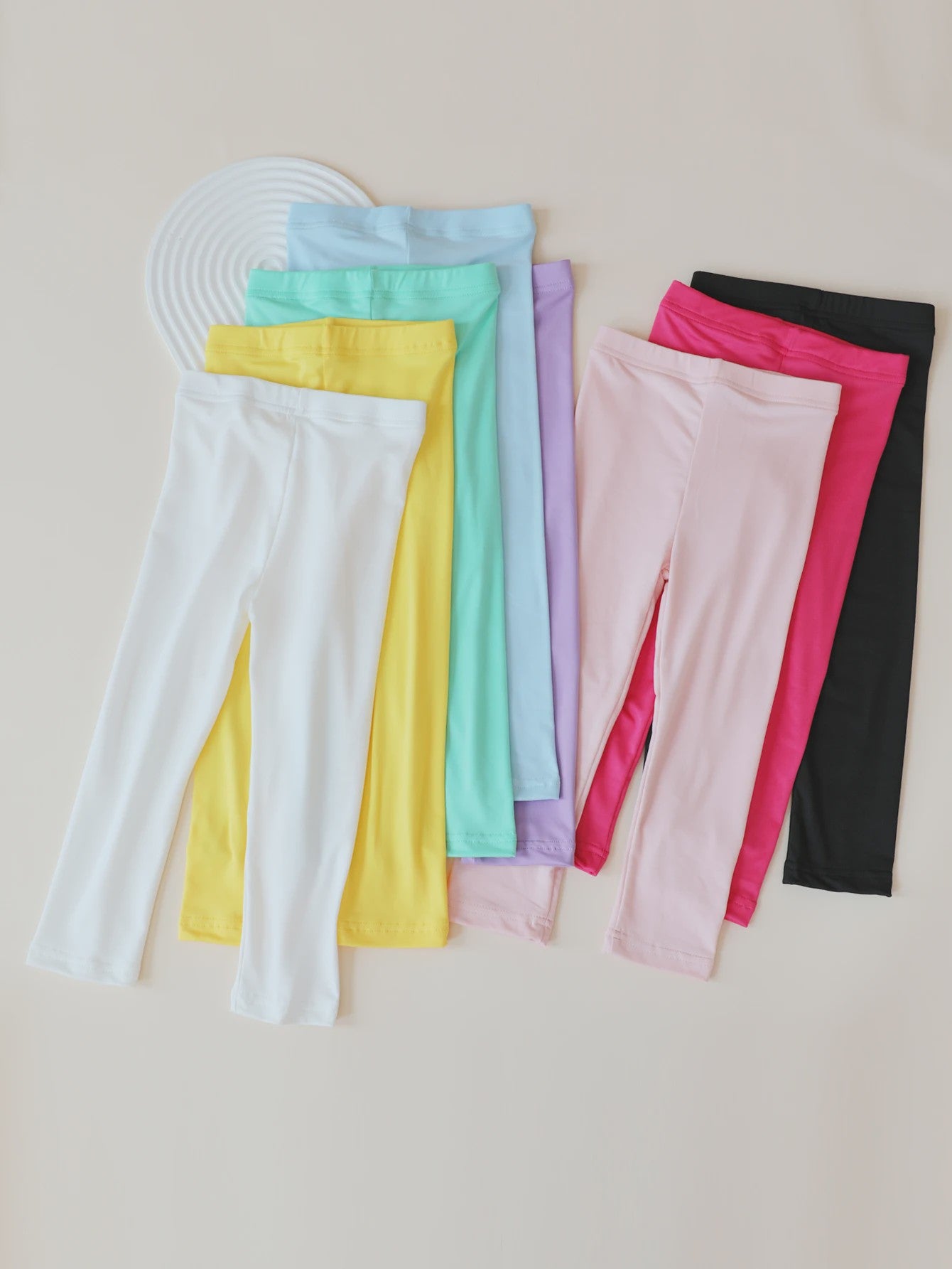 Zachte Kinder Leggings voor Meisjes - Elastisch & Kleurrijk - Dagelijks Gebruik (2-12 Jaar)