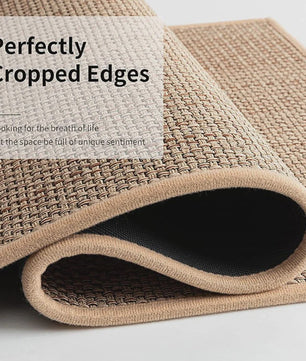 Wasbare Antislip Keuken Runner - Faux Sisal Keukenmat met Natuurrubber Anti-slip Onderkant