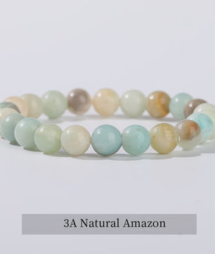 Natuurstenen Armband Dames - Elastisch, Blauw, Yoga & Healing Sieraden