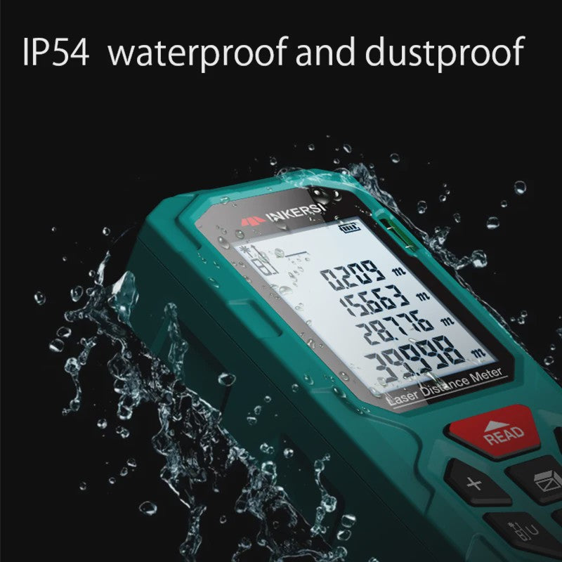 INKERSI Laser Afstandsmeter 40M/70M/120M - Digitale Meetlint met Hoge Precisie
