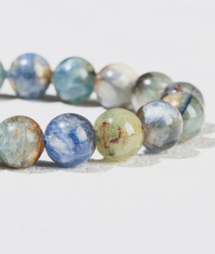 Natuurlijke Blauwe Kyanite Armband - Edelsteen Kralen uit Brazilië - Spirituele Cadeau