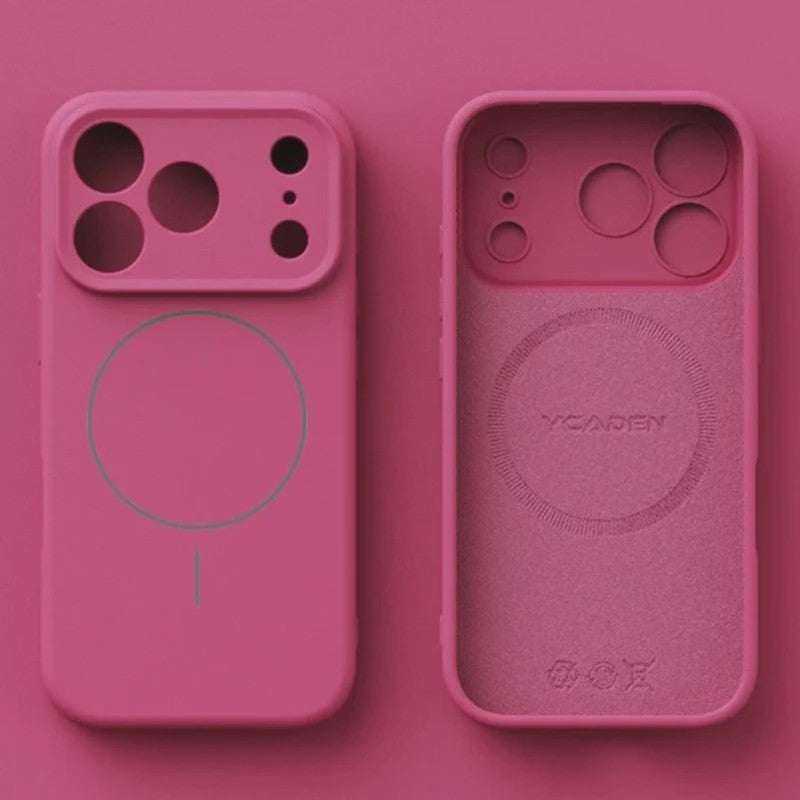 Originele Vloeibare Siliconen Magsafe Hoesje voor iPhone - Zacht & Beschermend