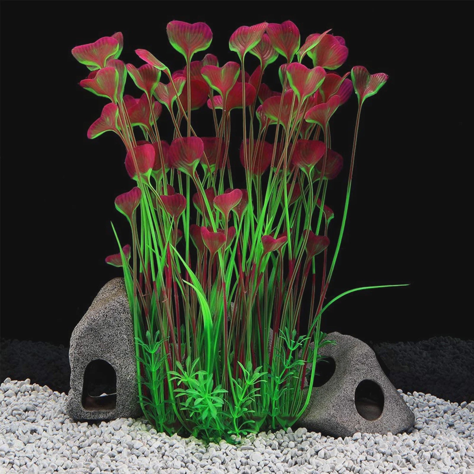 Levenssechte Kunstplant Aquarium Decoratie - Levendige Kleuren voor Natuurlijke Ambiance