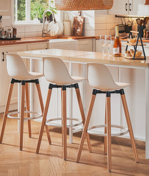 SoBuy Keuken Eiland met Opbergruimte, Buffetkast en Bartafel - 170cm Breed