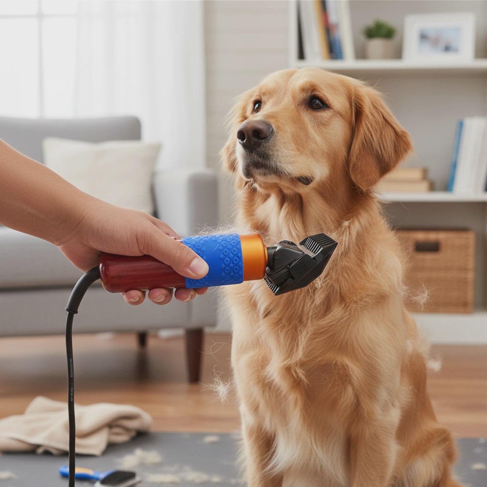Professionele Hond & Kat Trimmer - Laag Geluidsniveau, Variabele Snelheid, Keramisch Mes