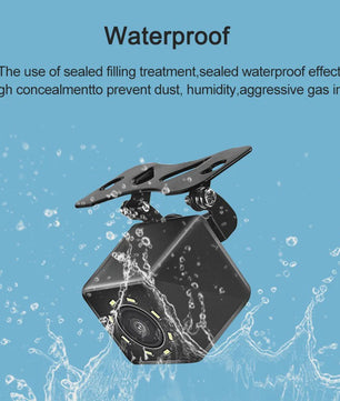 Universele HD Achteruitrijcamera met Nachtzicht & Groothoek - Waterdicht