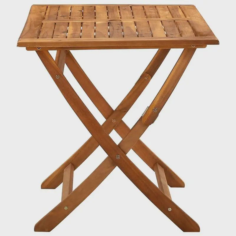 Opvouwbare Tuintafel Acacia Hout 120x70x75 cm - Duurzaam & Lichtgewicht