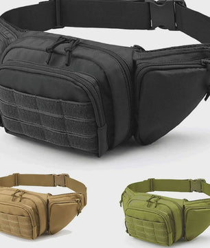 Tactische Heuptas voor Mannen - Multifunctionele Sling Bag voor Sport, Outdoor & Motorrijden