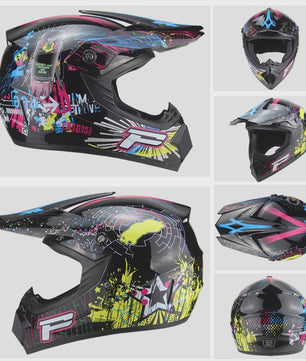 Professionele Off-road Motorcross Helm met DOT Keurmerk - Inclusief Gratis Accessoires