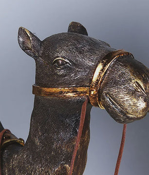 Decoratieve Kameel Beeldje - Indische Stijl Hars Sculptuur