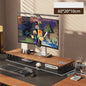Houten Monitorverhoger met Opbergruimte - Ergonomische Bureau Organizer