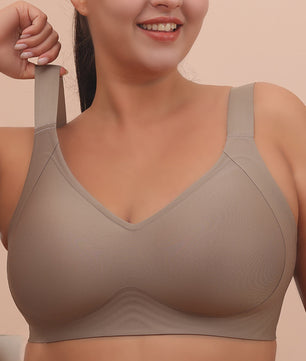 Big breasted sleeping bra for women 6XL without steel rims gathered without scars plus size vest yoga exercise anti sagging bra
