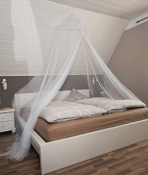 Elegante Hangende Klamboe Dome - Polyester Mesh voor Bed & Decoratie