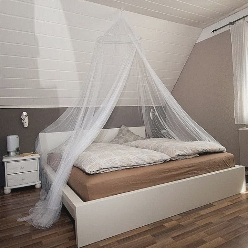 Elegante Hangende Klamboe Dome - Polyester Mesh voor Bed & Decoratie