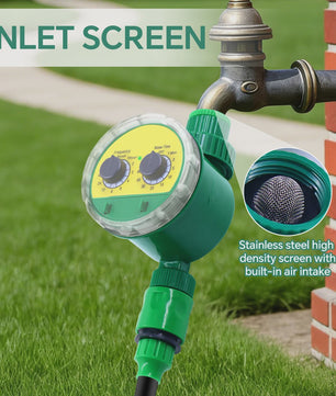 Automatische Tuinsproeier Timer - Slimme Waterregelaar voor Efficiënte Tuinirrigatie