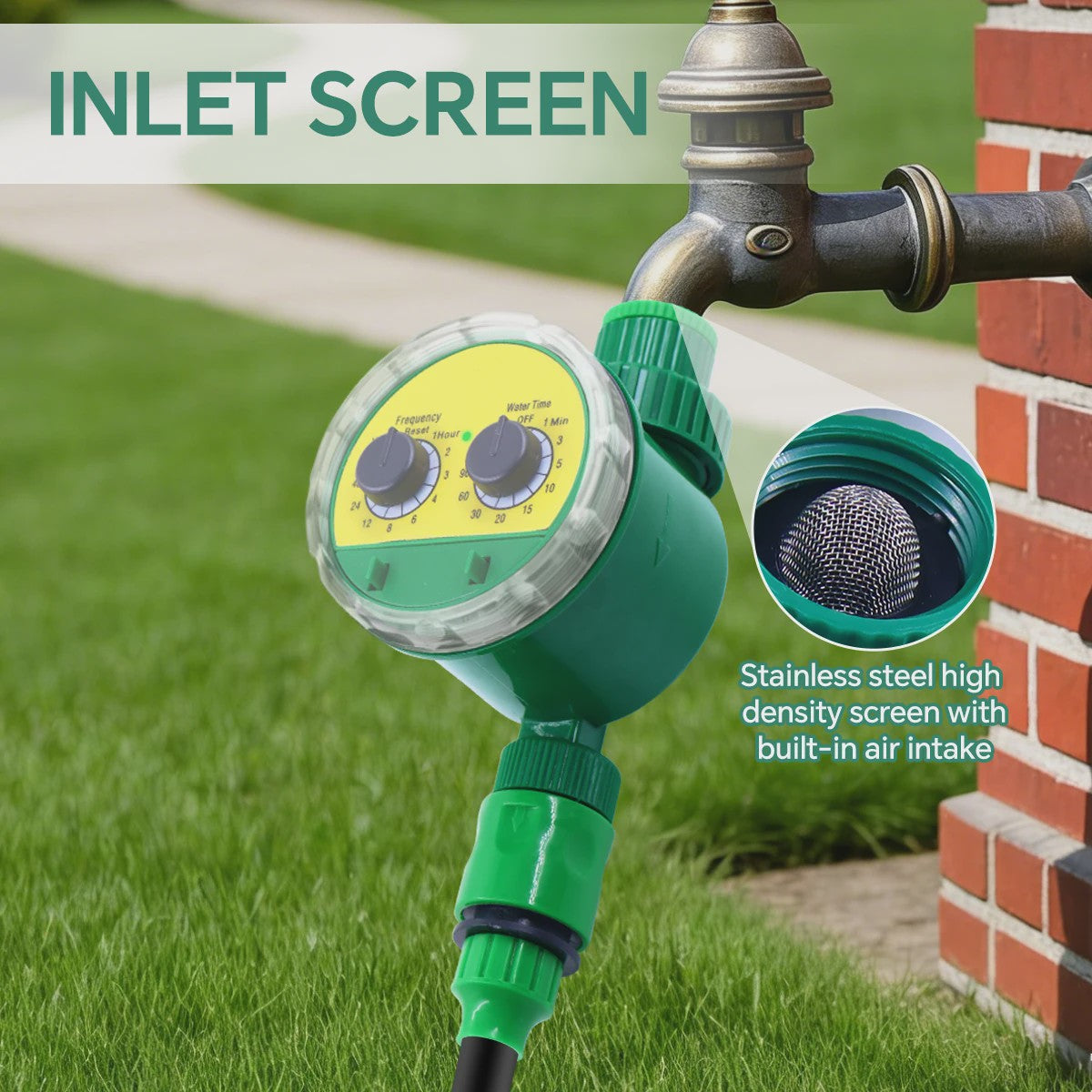 Automatische Tuinsproeier Timer - Slimme Waterregelaar voor Efficiënte Tuinirrigatie