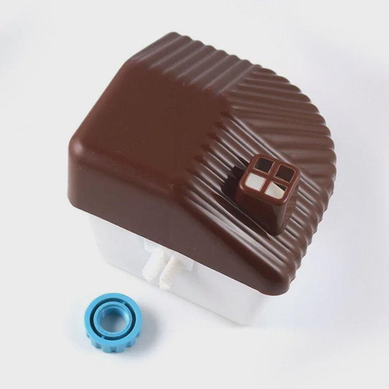 Vrolijk Kleurrijk Huisje voor Hamster & Cavia - Plastic Speelgoed & Slaapplek