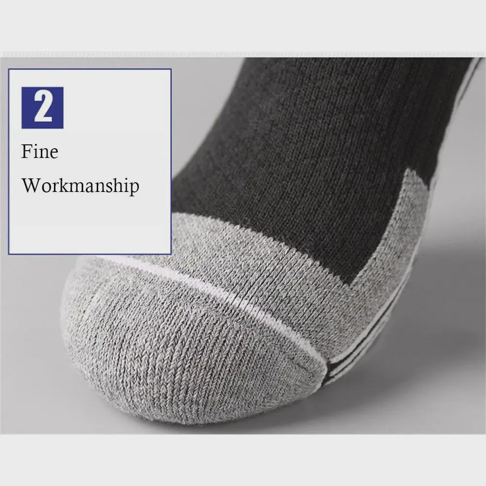 Warme Ski Sokken - Anti-slip, Ademend & Thermisch - Kniehoog
