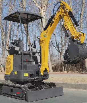 Mini Graafmachine 1.5 Ton - Multifunctioneel & Aanpasbaar