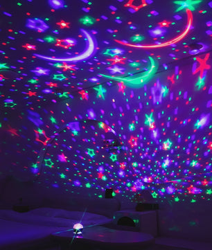 Sterrenhemel Projector Lamp - Magische Galaxy Maan & Sterren voor Kinderkamer