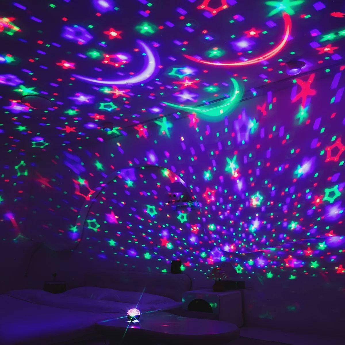 Sterrenhemel Projector Lamp - Magische Galaxy Maan & Sterren voor Kinderkamer