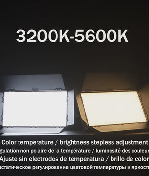 Draagbare LED Panel Lamp 40W/50W voor Fotografie, Video & Livestreaming