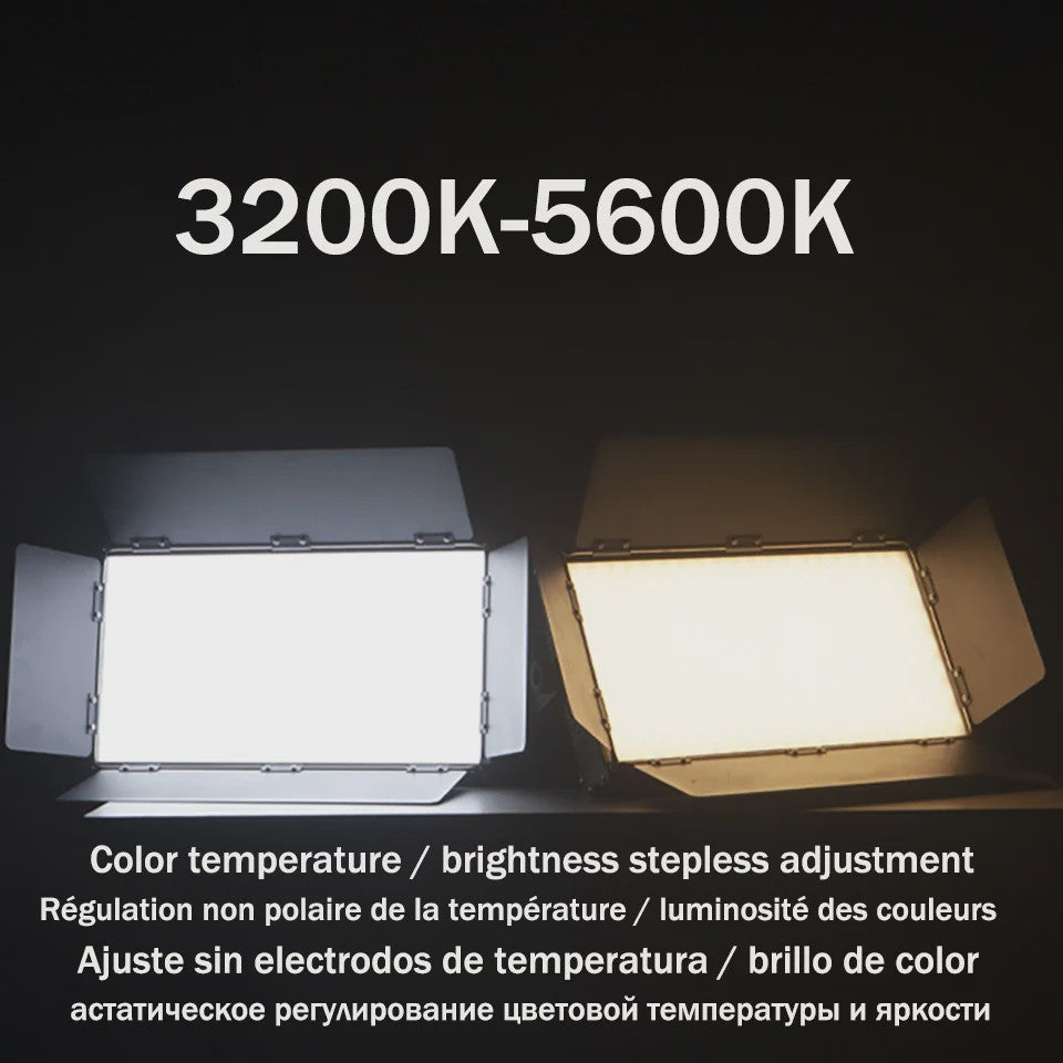 Draagbare LED Panel Lamp 40W/50W voor Fotografie, Video & Livestreaming